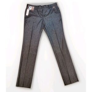 VERSACE COLLECTION Men's Grey Dress Pants Flat Front 38 Waist Inseam 36 NEW TAGS